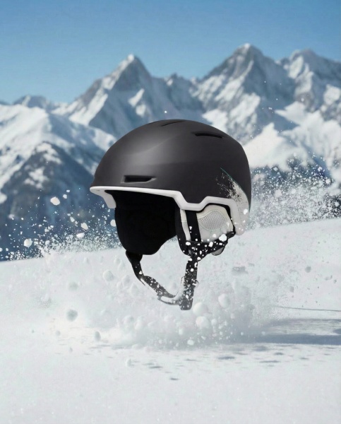 Горнолыжный шлем AXIS (BLACK-WHITE L-XL (60-63см))